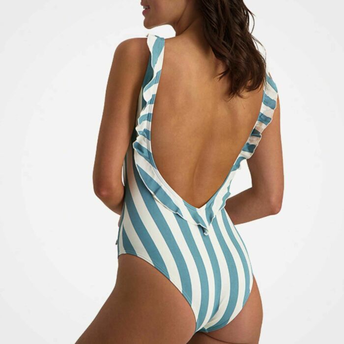 Beachlife Bella Stripe badpak met lichte vulling