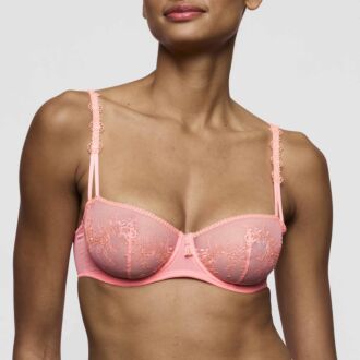 Marie Jo ANNAELLE Neon Peach balconette bh met verticale naad (C-E)