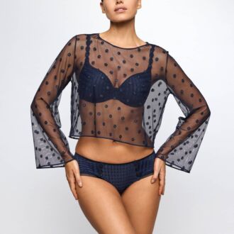 Marie Jo AVERO Velvet Blue topje zonder cups