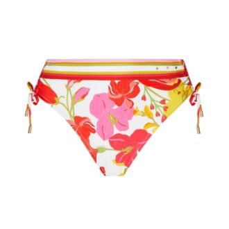 Lise Charmel Swim ENVOLEE FLORALE hoge taille bikinislip met koordjes