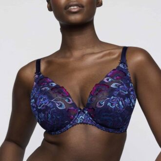 Prima Donna SAN ANGEL Water Blue plunge bh met halve mousse cups (D-G)