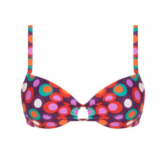 Antigel LA POIS DISCO Pois Hippie voorgevormde bikinitop met beugel (C-D)
