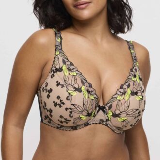 Prima Donna MANALI Wild Bloom plunge bh met halve mousse cups (D-G)