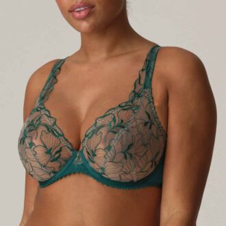 Prima Donna SPRINGDALE bh met diep decolleté (C-G) in Jasper Green