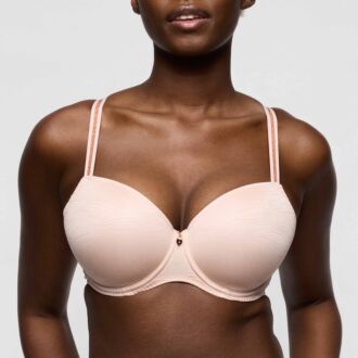 Prima Donna Twist BRIANA Pearly Pink voorgevormde balconette bh (D-E)