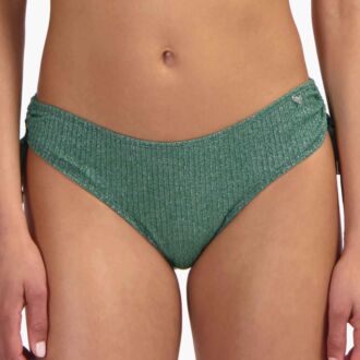 Beachlife GREEN GLITTER midi bikinislip