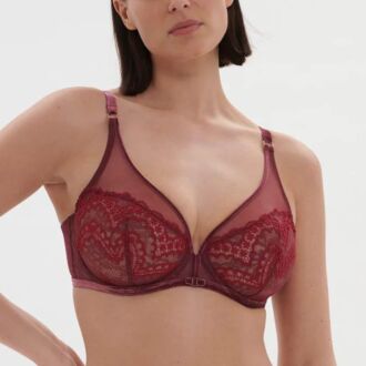 Simone Pérèle SCÉNARIO triangel beugel bh met diep decolleté (C-E)