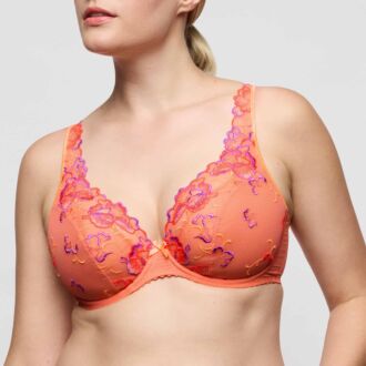 Prima Donna DEVDAHA Sunset Blush plunge bh met halve mousse cups (D-G)