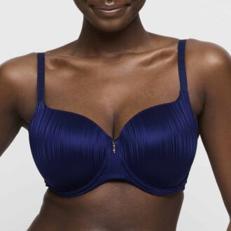 Prima Donna Twist KNOKKE Saffier Blauw voorgevormde bh hartvorm (D-F)