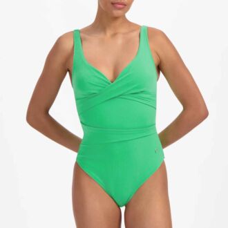 Beachlife SPRING GREEN voorgevormd overslag badpak zonder beugel (B-D)