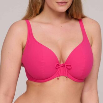 Prima Donna Swim ASWAN Dragon Fruit voorgevormde plunge bikinitop (D-F)