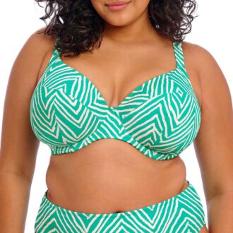 Elomi Swim FIJI FALLS plunge bikini top (E-GG)