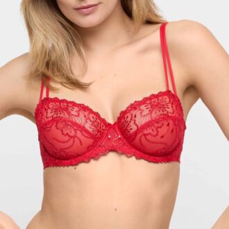 Marie Jo JANE True Red balconnet bh met horizontale naad (C-E)