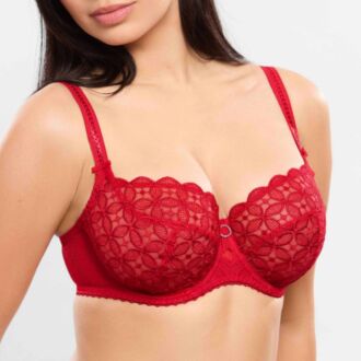 Empreinte ROMY Rouge Imperial balconnet bh (D-F)