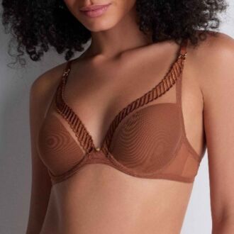 Aubade SHEER EMOTION plunge spacer bh (B-F)