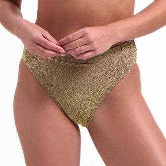 Beachlife GOLD GLITTER bikini rioslip