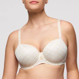 Prima Donna Twist KERO Natuur voorgevormde balconette bh (D-F)