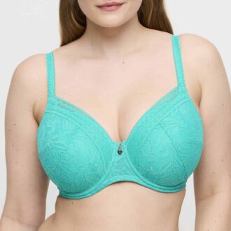 Prima Donna Twist PALERMO Sunny Teal voorgevormde bh hartvorm (C-H)