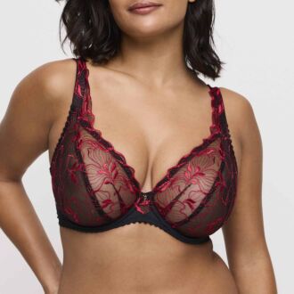 Prima Donna SPRINGDALE Black Rose plunge bh (D-F)